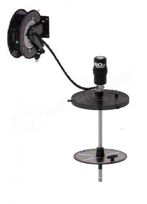 Комплект для раздачи смазки из бочек 200кг с катушкой